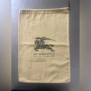 BURBERRY London Drawstring Dust Bag